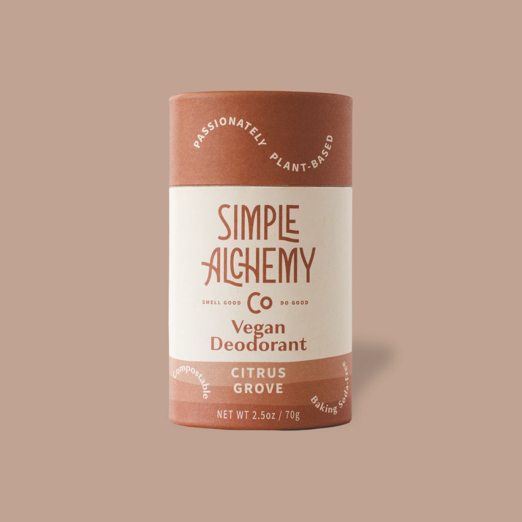 Citrus Grove Natural Deodorant | Baking Soda-Free | Simple Alchemy
