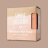 Unscented palm oil-free Shampoo Bar Soap from Simple Alchemy. 